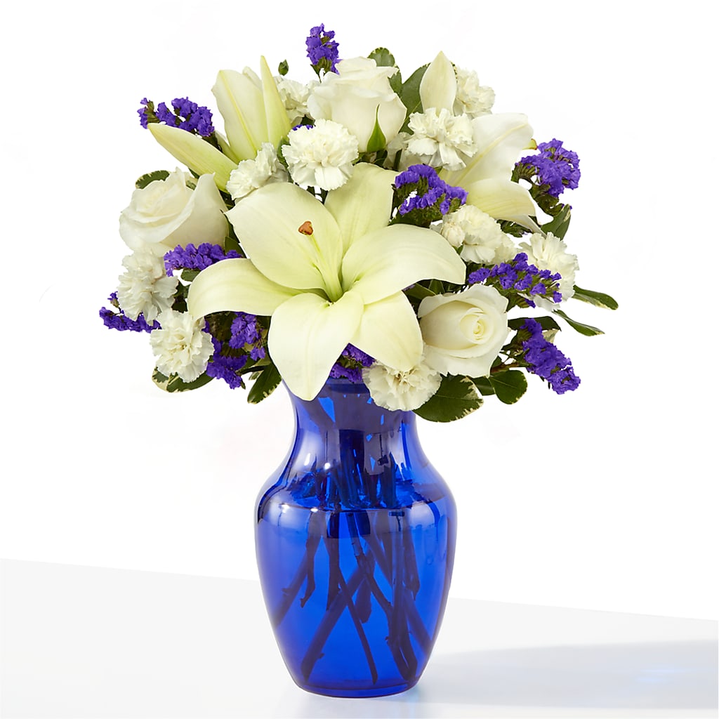 Sapphire Rush Bouquet –  Ko Caffee Llc Dba Verde Galerie, Stamford CT