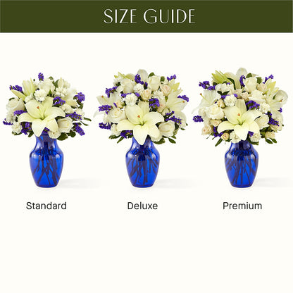 Sapphire Rush Bouquet –  Ko Caffee Llc Dba Verde Galerie, Stamford CT