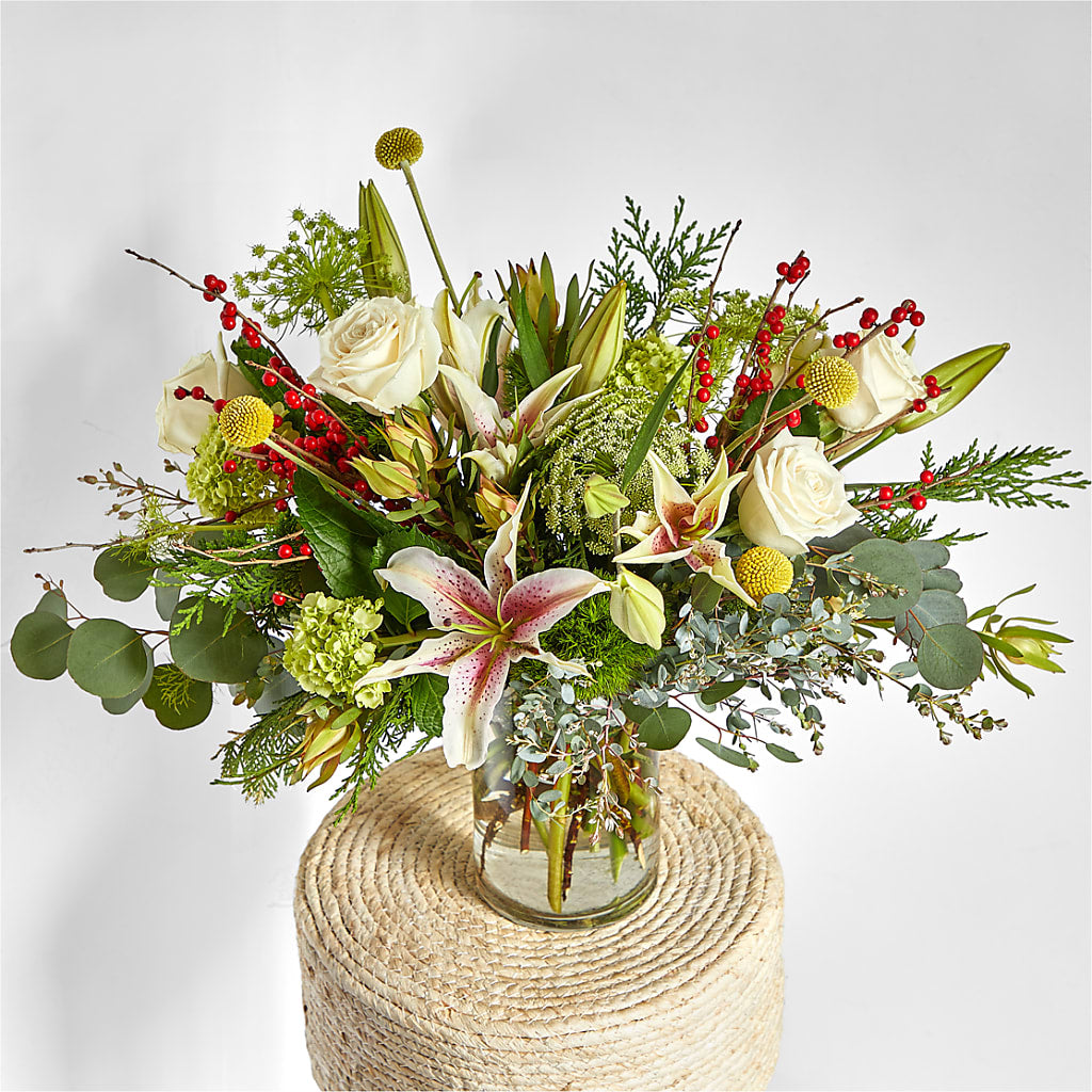 Berry & Bright Bouquet –  Ko Caffee Llc Dba Verde Galerie, Stamford CT