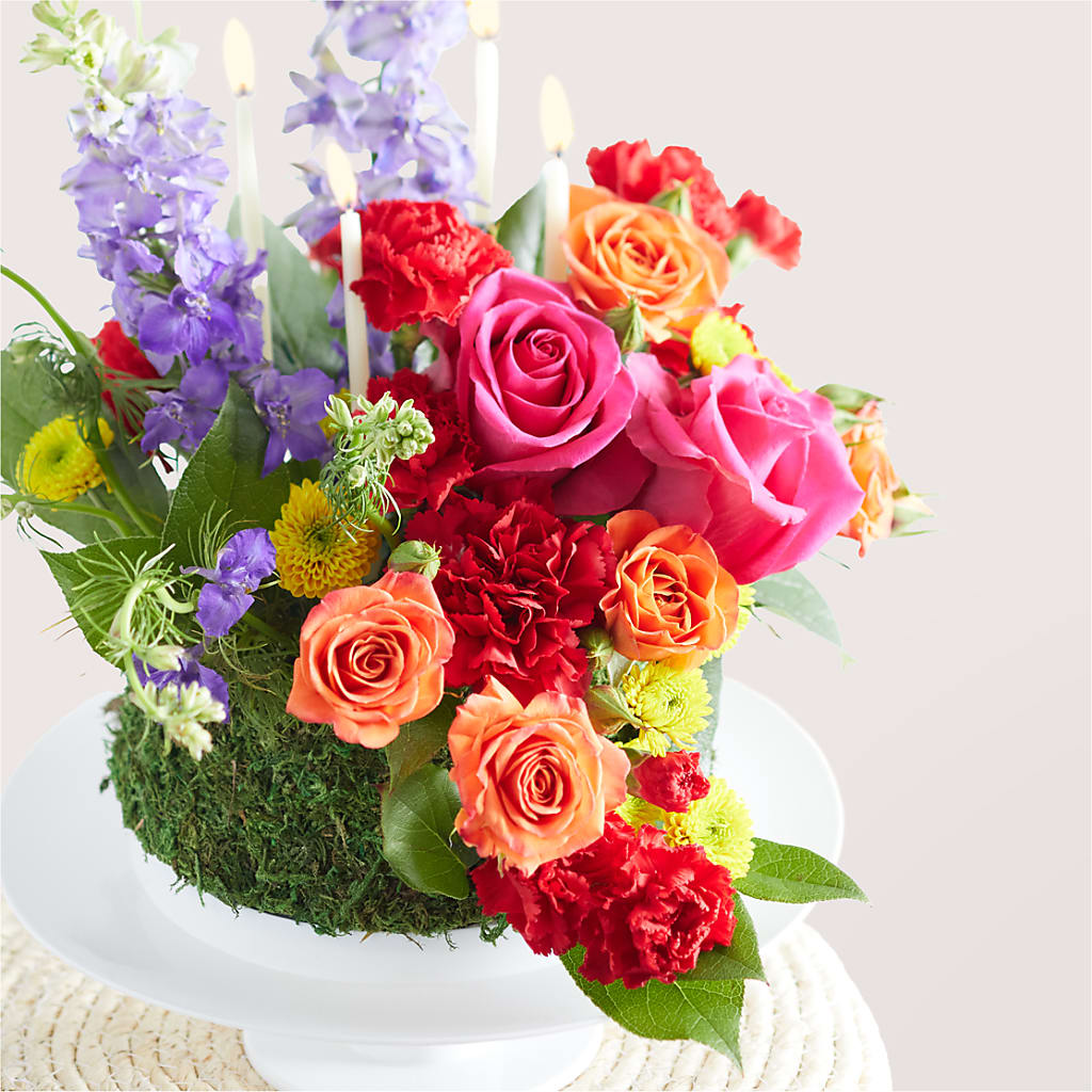 Best Year Yet Floral Cake –  Ko Caffee Llc Dba Verde Galerie, Stamford CT